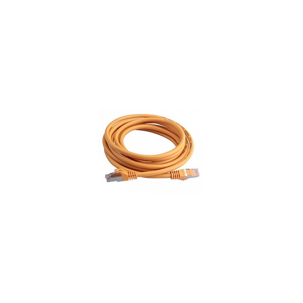 ქსელის კაბელი VENTION VPC6SSTP-Y050 CAT6a SSTP Patch Cord Cable 0.5M Yellow