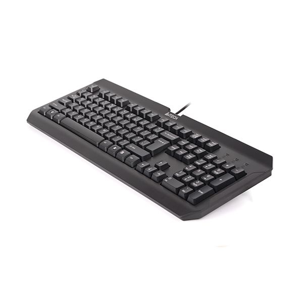 კლავიატურა A4TECH-K-100 Keyboard USB Black US+Russian