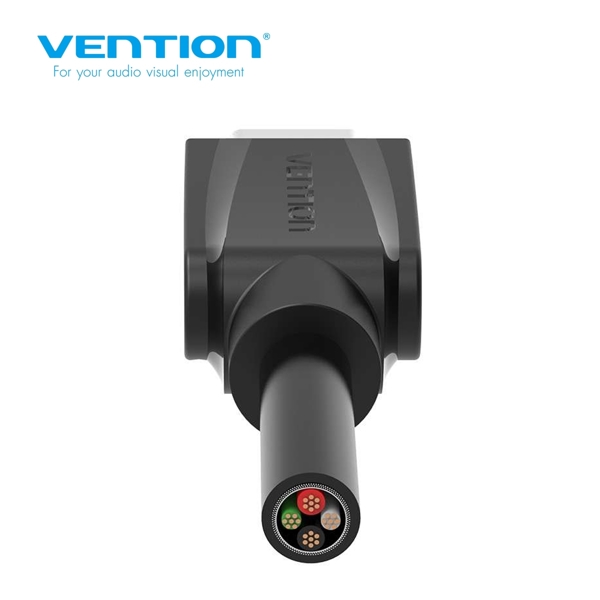 USB კაბელი VENTION VAS-A46-B200USB2.0 A Male to Type-C Male Cale 2M Black