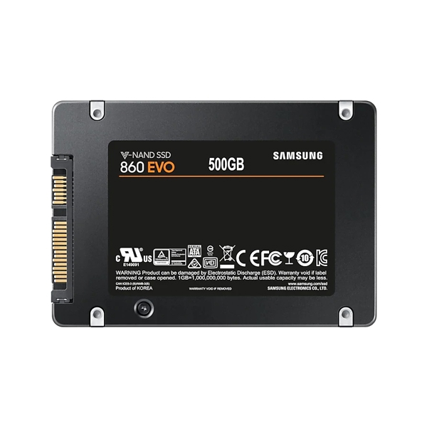 მყარი დისკი Samsung SSD 860 Evo 500GB 2.5" SATA III