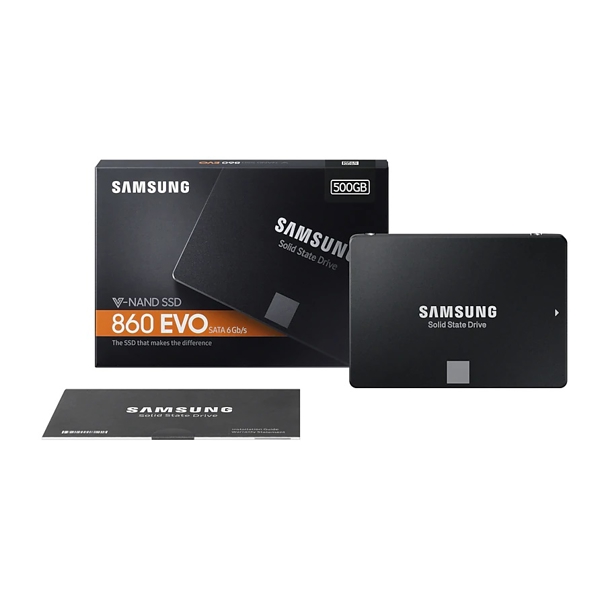 მყარი დისკი Samsung SSD 860 Evo 500GB 2.5" SATA III