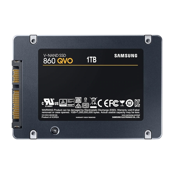 მყარი დისკი Samsung SSD 860 QVO 1TB 2.5" SATA III