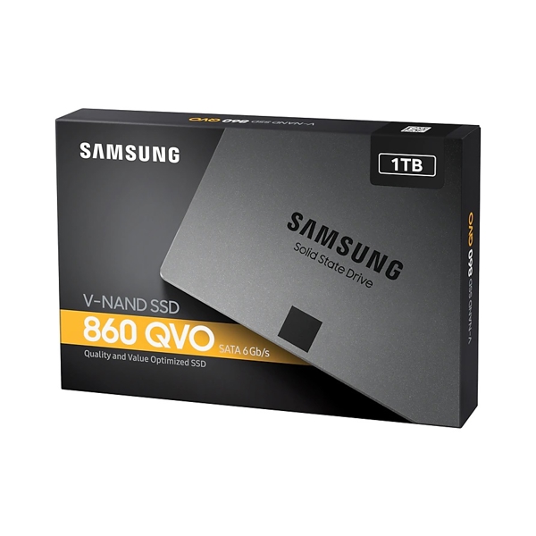 მყარი დისკი Samsung SSD 860 QVO 1TB 2.5" SATA III