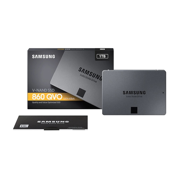 მყარი დისკი Samsung SSD 860 QVO 1TB 2.5" SATA III