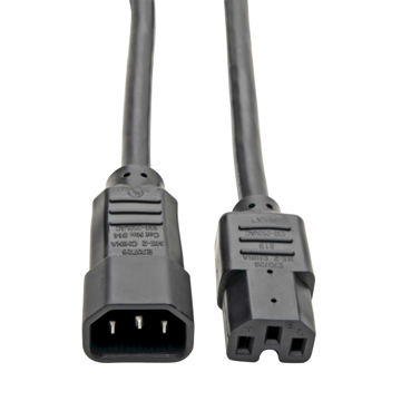 კაბელი Power Cord C14 to C15 - Heavy Duty 15A 250V 14 AWG 6 ft