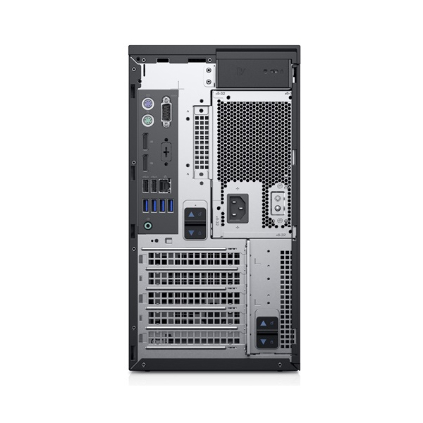 სერვერი Dell PowerEdge T40 Server / Chassis with up to 3x3.5" Hard Drives / Intel Xeon E-2224G 3.5GHz 8M cache 4C/4T / 1x8GB 2666MT/s DDR4 ECC UDIMM / 1x1TB 7.2K RPM SATA 6Gbps