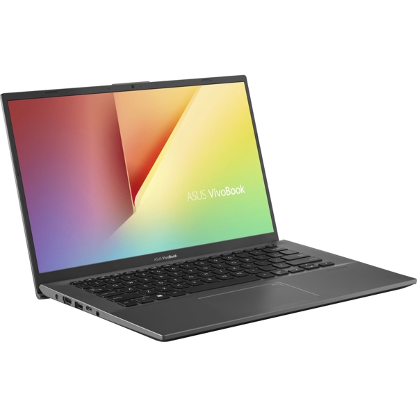 ნოუთბუქი ASUS VivoBook X412FA 14'' FHD I3-8145U 8GB 256GB SSD Integrated Graphics Grey