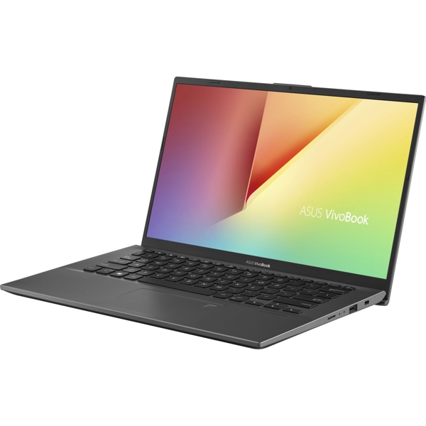 ნოუთბუქი ASUS VivoBook X412FA 14'' FHD I3-8145U 8GB 256GB SSD Integrated Graphics Grey