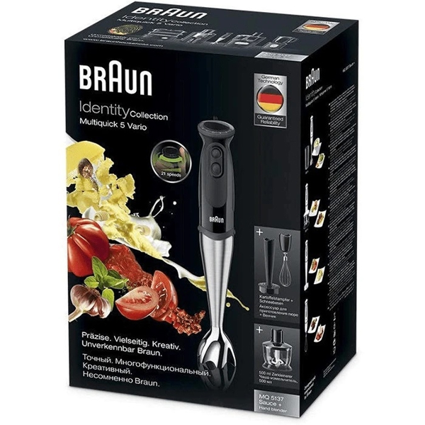 ხელის ბლენდერი BRAUN MQ5137BK 