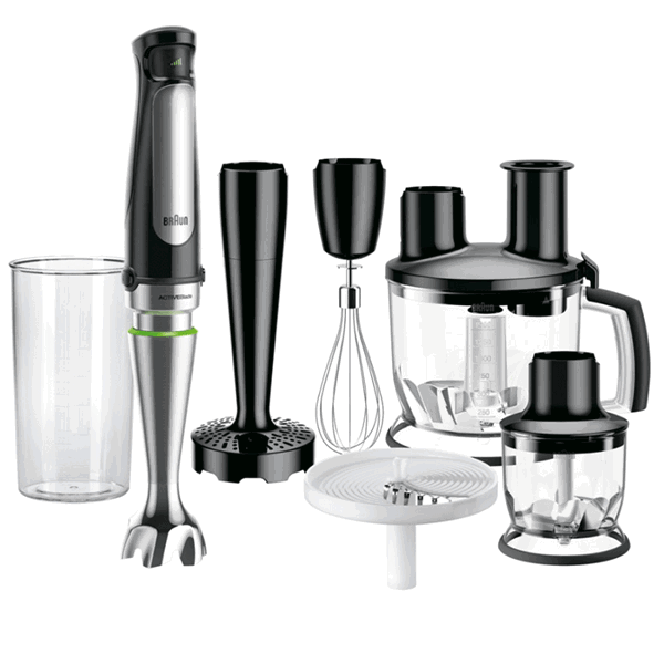 Braun MQ7087X, 850W, Blender, Black