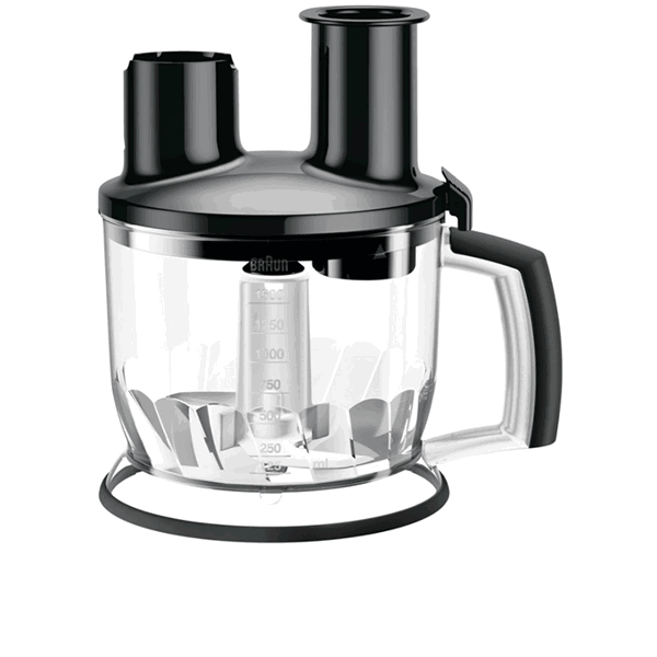 ხელის ბლენდერი Braun MQ7087X, 850W, 0.6L, Hand Blender, Black