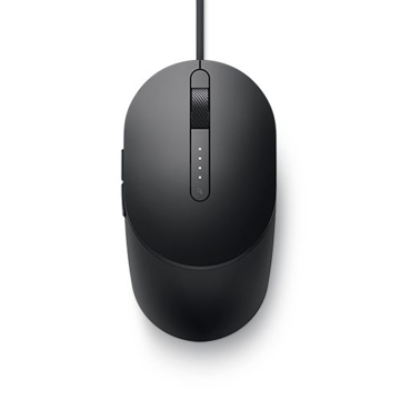 მაუსი Dell Laser Wired Mouse - MS3220, 3200 DPI, Two shortcut buttons - Black