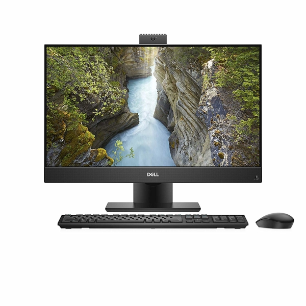 All IN ONE კომპიუტერი DELL OptiPlex 7470 AiO, 23.8" FHD, Core i5-9500, 8GB, M.2 256GB PCIe NVMe, NV GTX 1050 4GB , WIFI IR Camera, Ubuntu, Warr 3Yr