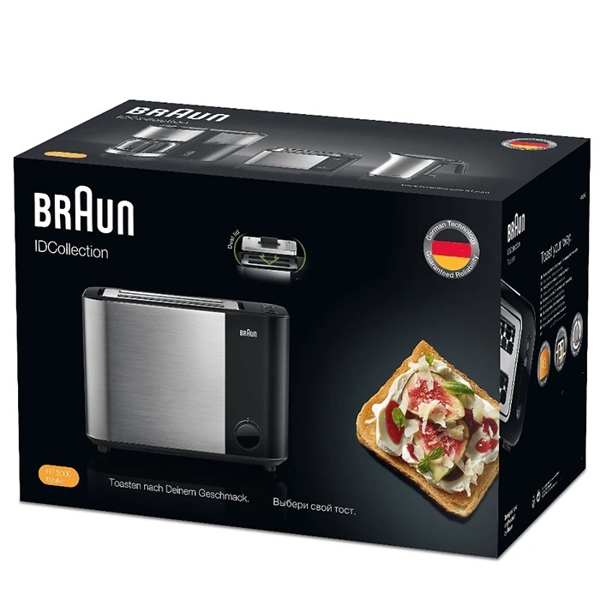 ტოსტერი BRAUN HT5000BK