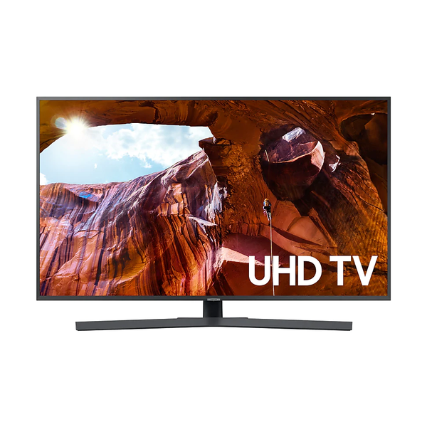 ტელევიზორი Samsung 50" / UHD 4K / სმარტი / PQI 1900 / DVB-T2/C/S2 / 20w 2.0 Ch / HDMIx3 / USBx2 / WiFi / შავი