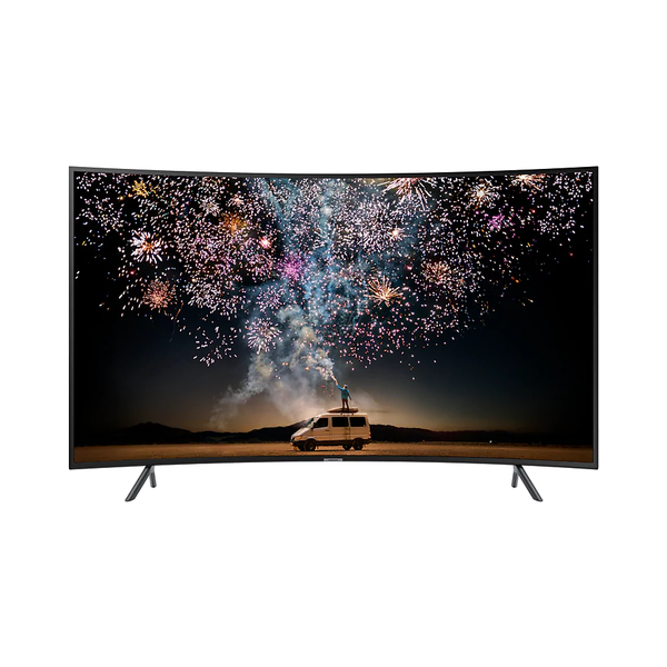 ტელევიზორი Samsung 55" / Curved Smart 4K 3840x2160 PQI 1500 HDR 10+ DVB-T2/C/S2 3xHDMI 2xUSB WiFi LAN CI 