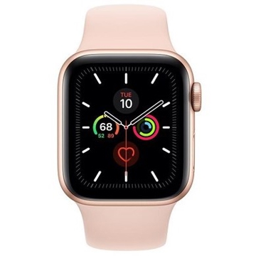 სმარტ საათი Apple Watch Series 5 GPS 40mm Gold Aluminium Case With Pink Sand Sport Band