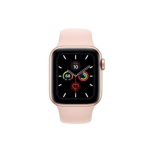 სმარტ საათი Apple Watch Series 5 GPS 40mm Gold Aluminium Case With Pink Sand Sport Band