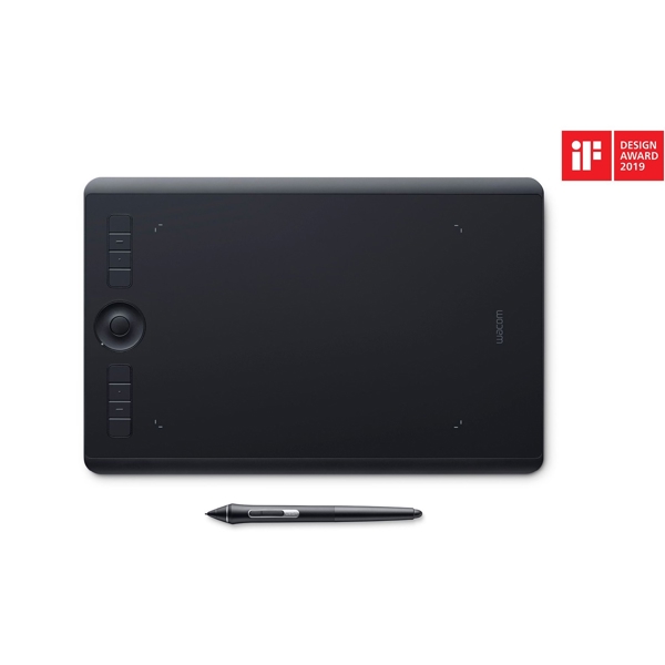 გრაფიკული ტაბლეტი WACOM PTH-660-N Intuos Pro M North Active Area 224 x 148 Multi-Touch Resolution 5080 lpi USB/Bluetooth Black