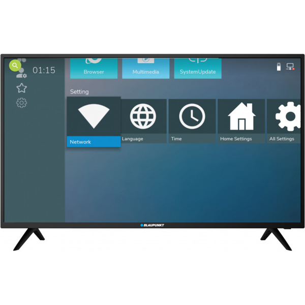 ტელევიზორი BLAUPUNKT 40FE966 40" BLack D-LED Smart Android Aosp 8.0 16:9 1920X1080 DVB-TT2CS2 CI+ 2XHDMI 2XUSB