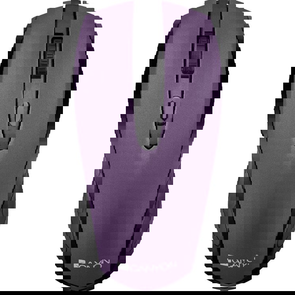 მაუსი Canyon Wireless Mouse CNE-CMSW08V Bluetooth/USB Violet