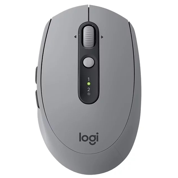 მაუსი Logitech M590 Wireless Mouse Multi Device Silent Mid Grey