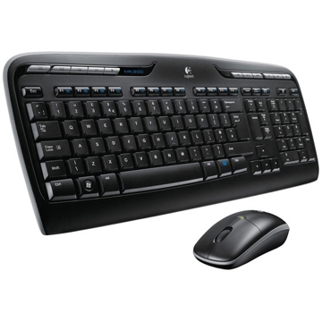 კლავიატურა+მაუსი LOGITECH 920-003995 MK330 Wireless Desktop Russian Layout Black