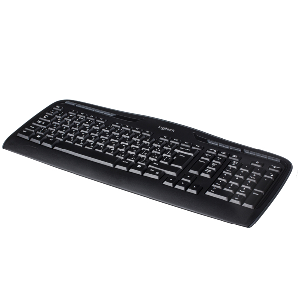 კლავიატურა+მაუსი LOGITECH 920-003995 MK330 Wireless Desktop Russian Layout Black