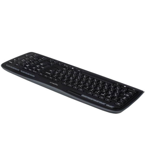 კლავიატურა+მაუსი LOGITECH 920-003995 MK330 Wireless Desktop Russian Layout Black