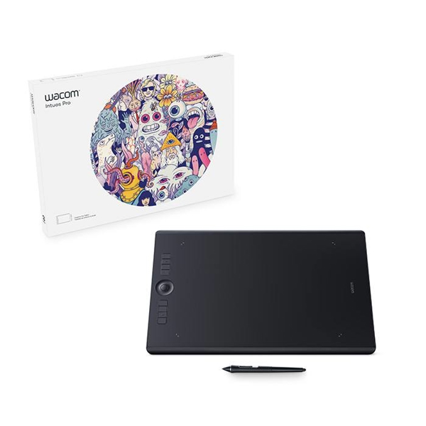 გრაფიკული ტაბლეტი WACOM PTH-860-N Intuos Pro M North Multi-Touch Resolution: 5080 lpi 311 x 216 mm USB/Bluetooth Black