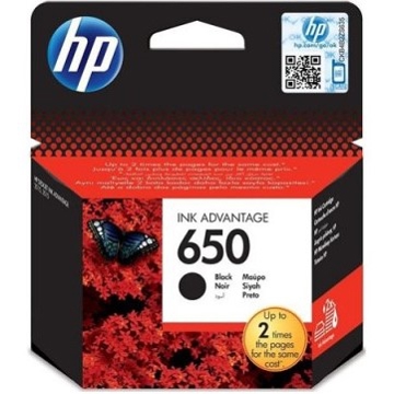 კარტრიჯი HP CZ101AE 650 Black Original Ink Advantage Cartridge