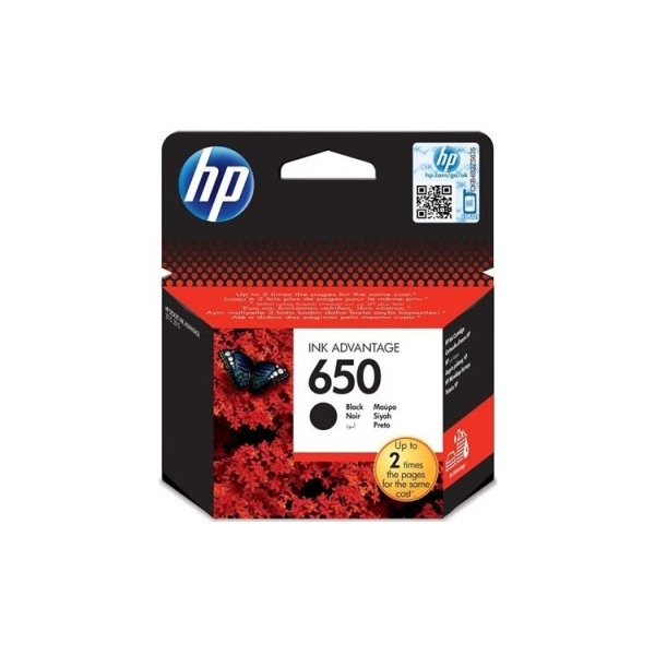 კარტრიჯი HP CZ101AE 650 Black Original Ink Advantage Cartridge