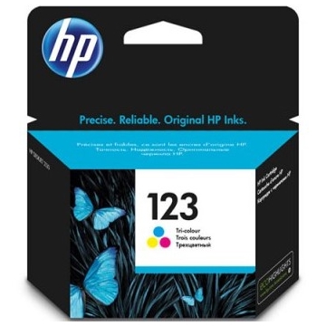 კარტრიჯი HP 123 F6V16AE Tri-color Original Ink Cartridge