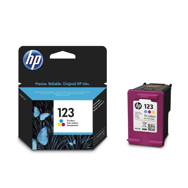 კარტრიჯი HP 123 F6V16AE Tri-color Original Ink Cartridge