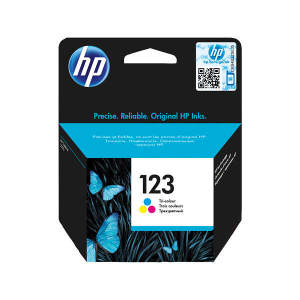 კარტრიჯი HP 123 F6V16AE Tri-color Original Ink Cartridge