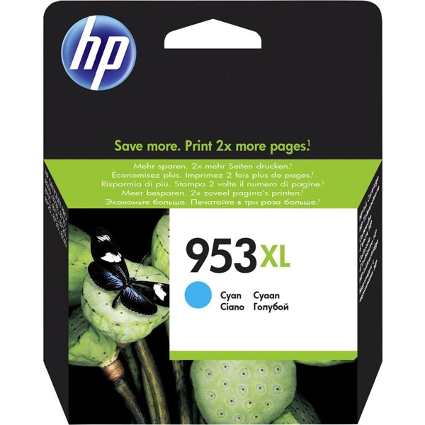 კარტრიჯი HP 953XL High Yield Original Ink Cartridge Cyan