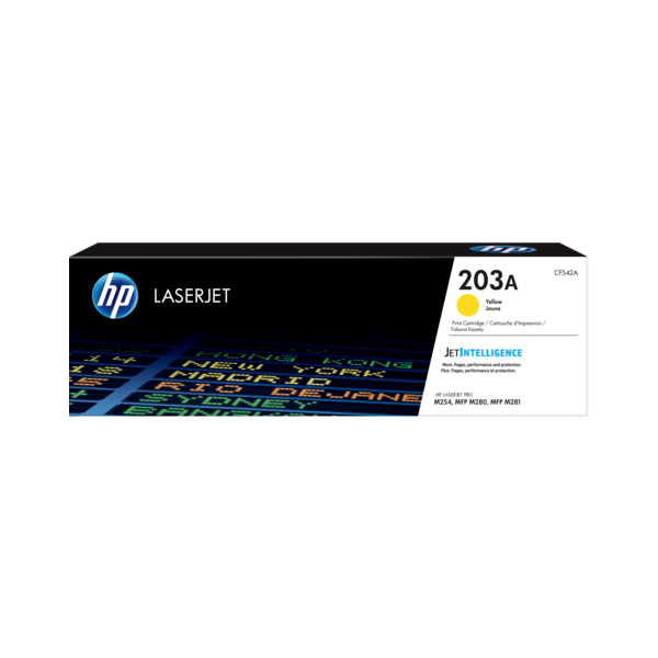 კარტრიჯი HP 203A Yellow Original LaserJet Toner Cartridge