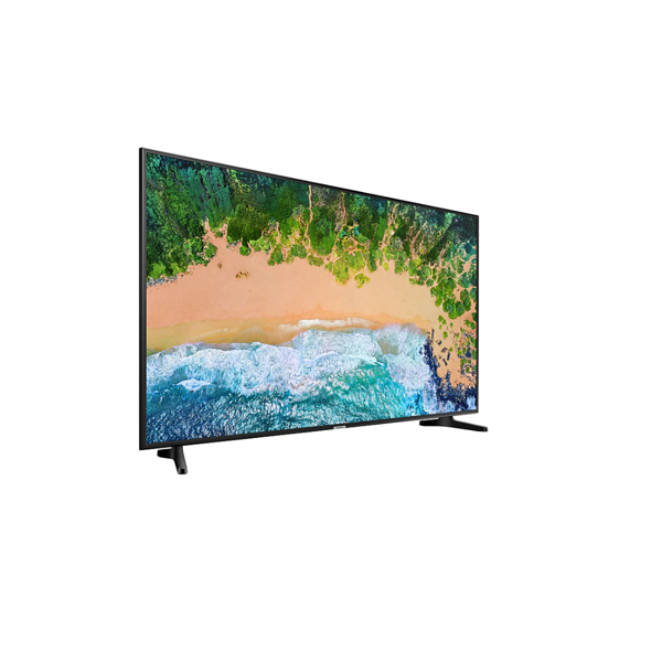 ტელევიზორი: Samsung 43" LED UHD Smart 4K 3840×2160 PQI 1300 HDMI x3 USB x2 RJ-45 Wi-Fi DVB-T/T2/C/S/S2 2x10w 