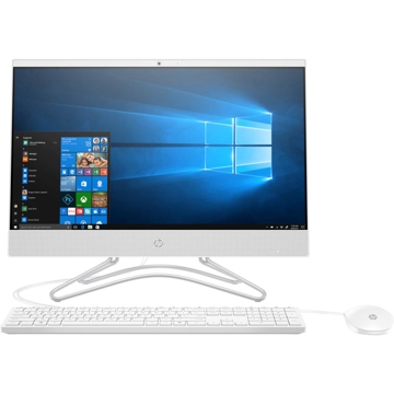 All-in-One კომპიუტერი HP 22-c0135ur 21.5'' Core i5-9400T 8GB DDR4 2400 (1x8GB) / 1TB 7200 / Intel UHD Graphics 630 / LCD 21.5 FHD AG LED UWVA NZBD 3-sided / No ODD / FreeDos 2.0 / Non-Touch Snow White