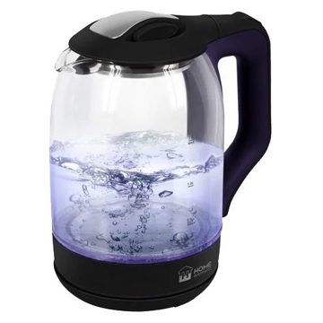 ელექტრო ჩაიდანი HOME ELEMENT HE-KT190 2.00L 1800 Watt Black/Lilac