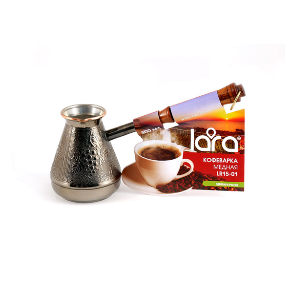 ყავის მადუღარა (ჯეზვე) LARA LR15-01 200ML