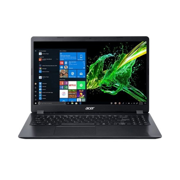 ნოუთბუქი Acer Aspire 3 15.6"  I3-8145U 8GB 256GB SSD Integrated Graphics No ODD Black