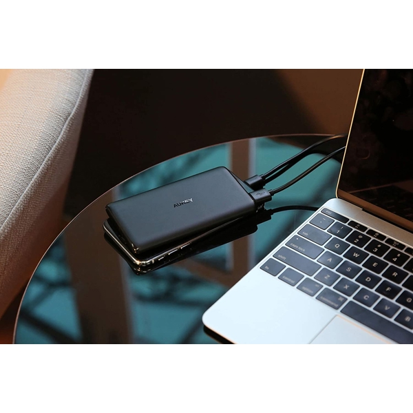 პორტატული დამტენი AUKEY PB-XN5 5000mAh 5V 3A Ultra Portable USB-C Power Bank Black