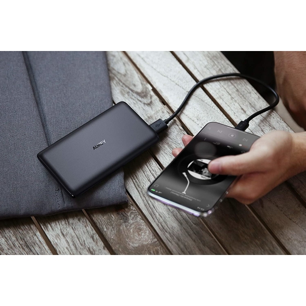 პორტატული დამტენი AUKEY PB-XN5 5000mAh 5V 3A Ultra Portable USB-C Power Bank Black