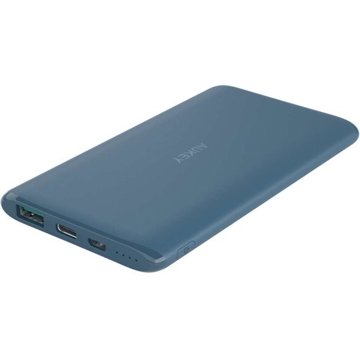 პორტატული დამტენი AUKEY PB-XN5 5000mAh 5V 3A Ultra Portable USB-C Power Bank Blue