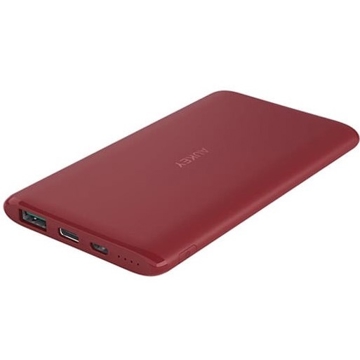 პორტატული დამტენი AUKEY PB-XN5 5000mAh 5V 3A Ultra Portable USB-C Power Bank Red