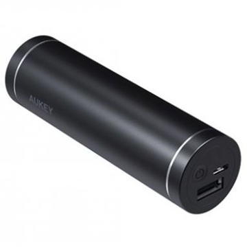 პორტატული დამტენი AUKEY PB-N54 5000MAMP Lipstick Style Power Bank Black