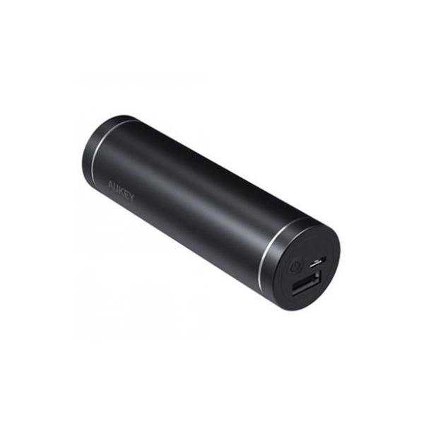 პორტატული დამტენი AUKEY PB-N54 5000MAMP Lipstick Style Power Bank Black