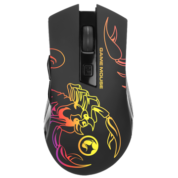 მაუსი MARVO M209 Wired Gaming Mouse Black