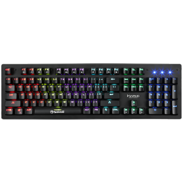 კლავიატურა MARVO KG909 Rainbow Mechanical Gaming Keyboard Black